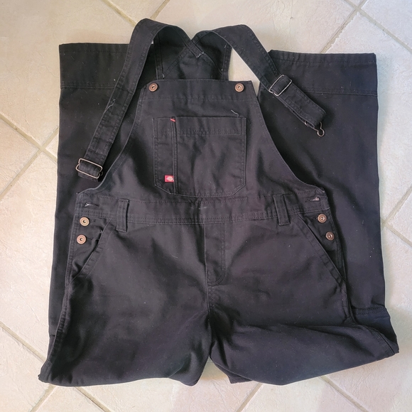 Dickies Denim - Dickies Black Women Jeans Overalls